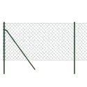 Ogrodzenie z siatki, zielone, 1x10 m