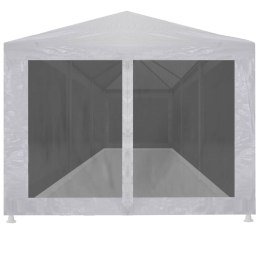 Namiot imprezowy z 8 siatkowymi ściankami, 9 x 3 m