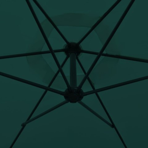 Parasol na wysięgniku 3 m, zielony