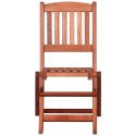 Krzesła dla dzieci, 2 szt., drewno eukaliptusowe