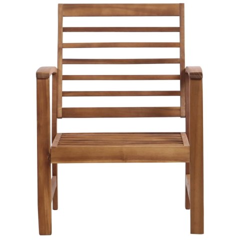 4-cz. zestaw wypoczynkowy do ogrodu, lite drewno akacjowe