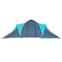 Namiot turystyczny 6-osobowy, niebiesko-błękitny