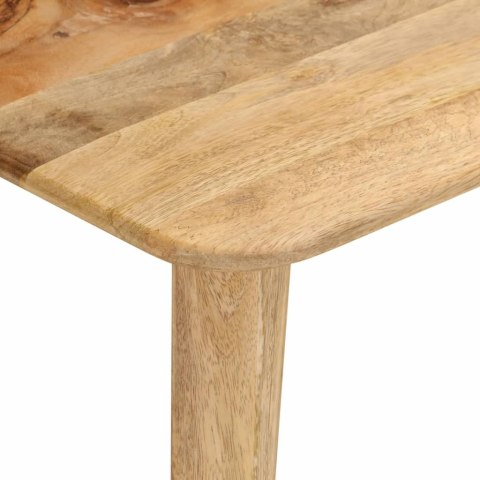 Ławka, 160x40x45 cm, lite drewno mango