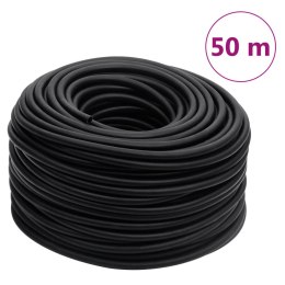 Hybrydowy wąż pneumatyczny, czarny, 50 m, guma i PVC