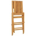 Składane krzesła ogrodowe, 2 szt., 47x61x90 cm, drewno tekowe