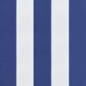 Poduszki na palety, 3 szt., niebiesko-białe paski, Oxford