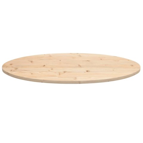 Blat stołu, 100x50x2,5 cm, lite drewno sosnowe, owalny Blat stołu, 100x50x2,5 cm, lite drewno sosnowe, owalny