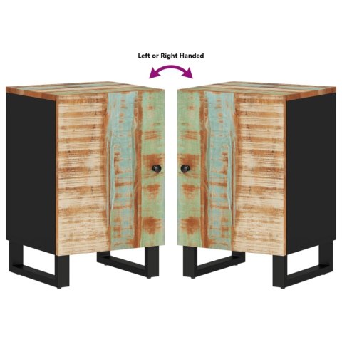 Szafka łazienkowa, 38x33x58 cm, lite drewno odzyskane