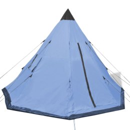 Namiot 4-osobowy, niebieski