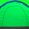 Namiot turystyczny 9-osobowy, niebiesko-zielony