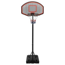 Stojak do koszykówki, czarny, 237-307 cm, polietylen