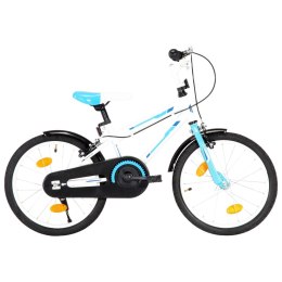 Rower dla dzieci, 18 cali, niebiesko-biały