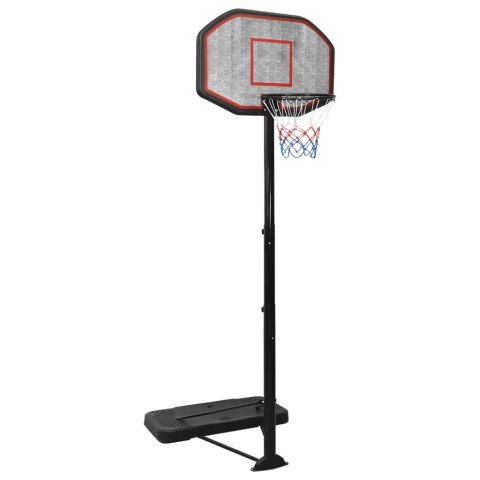 Stojak do koszykówki, czarny, 258-363 cm, polietylen
