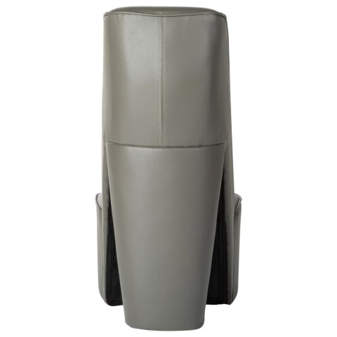 Fotel w kształcie buta na obcasie, szary, sztuczna skóra