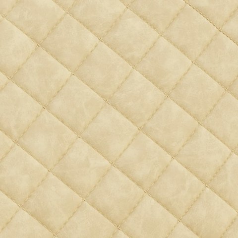 Krzesło wspornikowe, kremowe, obite sztuczną skórą