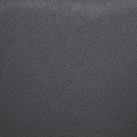 Ławka, 139,5 cm, szara, sztuczna skóra