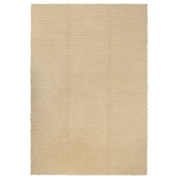 Dywan prostokątny, naturalny, 160x230 cm, bawełna