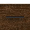 Szafka nocna, brązowy dąb, 40x40x66 cm, materiał drewnopochodny