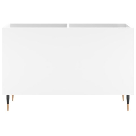 Szafka na płyty, biała, 74,5x38x48 cm, materiał drewnopochodny