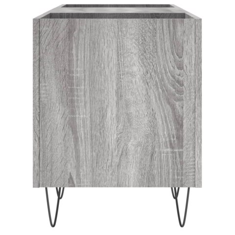 Szafka na płyty, szary dąb sonoma, 121x38x48 cm