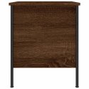 Szafka nocna, brązowy dąb, 40x42x50 cm, materiał drewnopochodny