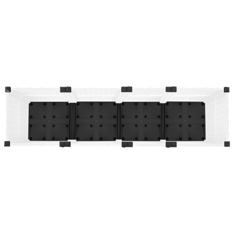 Donica do podwyższonej rabaty, 160x40x38 cm, polipropylen