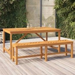 Stół ogrodowy, 150x90x74 cm, lite drewno akacjowe