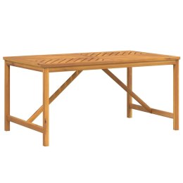 Stół ogrodowy, 150x90x74 cm, lite drewno akacjowe