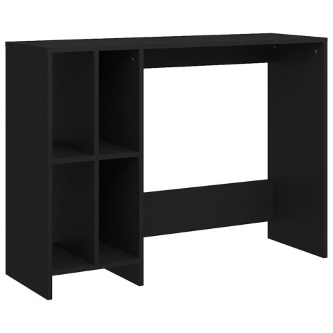Biurko pod laptopa, czarne, 102,5 x 35 x 75 cm, płyta wiórowa Biurko pod laptopa, czarne, 102,5 x 35 x 75 cm, płyta wiórowa