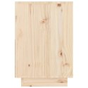 Szafka nocna, 60x34x51 cm, lite drewno sosnowe