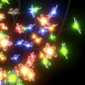 Drzewko świąteczne, 1200 kolorowych LED, kwiat wiśni, 400 cm