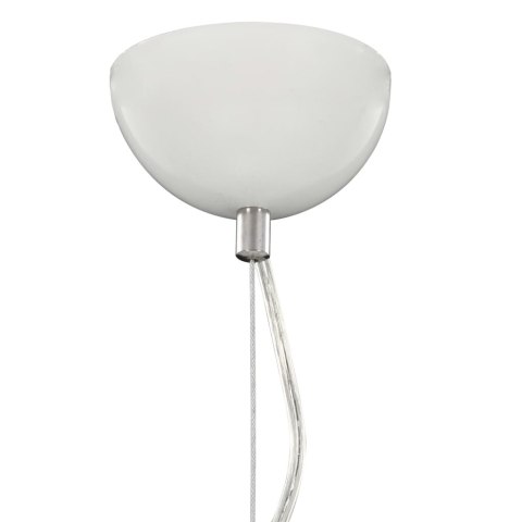Lampa wisząca, biało-srebrna, Ø 50 cm, E27