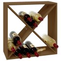 Szafka na wino, miodowy brąz, 62x25x62 cm, drewno sosnowe