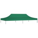 Dach do namiotu imprezowego, 6 x 3 m, zielony, 270 g/m²