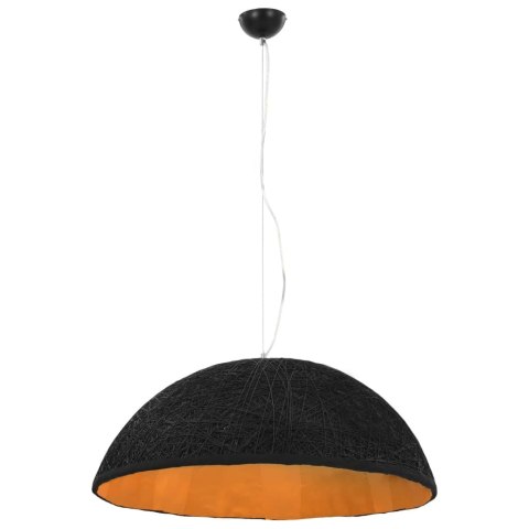 Lampa wisząca, czarno-złota, Ø 70 cm, E27