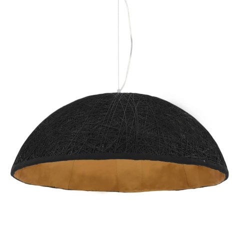 Lampa wisząca, czarno-złota, Ø 70 cm, E27