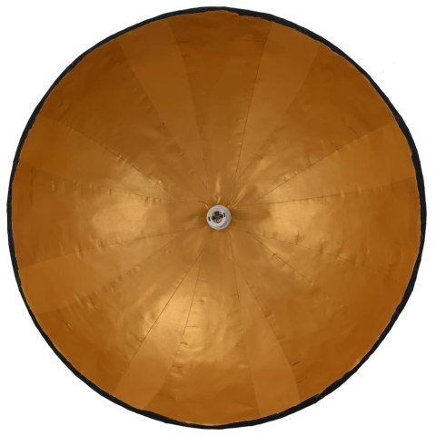 Lampa wisząca, czarno-złota, Ø 70 cm, E27