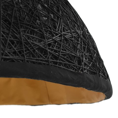 Lampa wisząca, czarno-złota, Ø 70 cm, E27