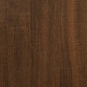 Biurko, brązowy dąb, 90x50x74 cm, materiał drewnopochodny