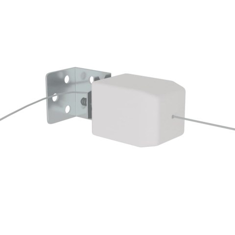 Markiza pionowa, antracytowa, 180x1200 cm, tkanina Oxford