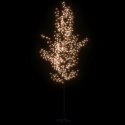 Drzewko wiśniowe, 672 LED, ciepła biel, 400 cm