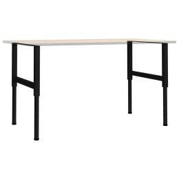 Regulowane ramy stołu roboczego, 2 szt., metal, 85x(69-95,5) cm