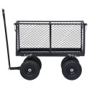Ogrodowy wózek ręczny, czarny, 350 kg
