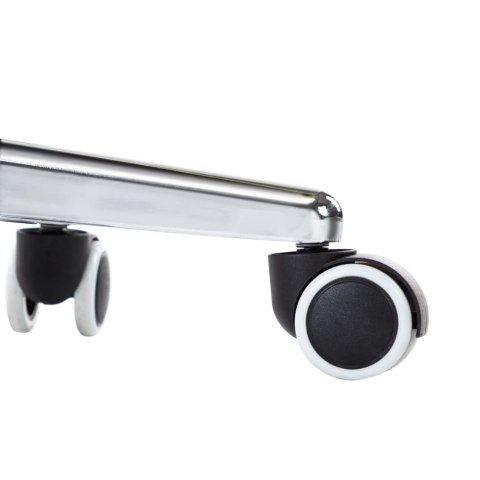 Krzesła stołowe, 2 szt., jasnoszare, tapicerowane tkaniną