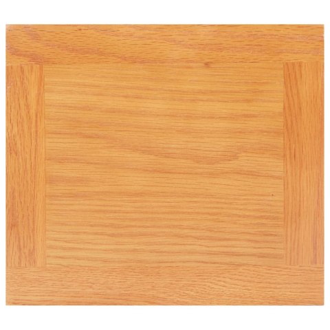 Stolik boczny, 27x24x55 cm, lite drewno dębowe