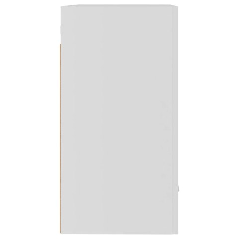 Szafki wiszące, 2 szt., białe, 50x31x60 cm