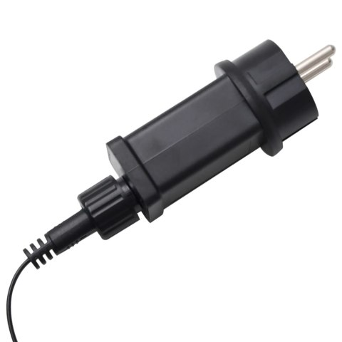 Dmuchana ozdoba świąteczna - Mikołaj i renifery z LED, 130 cm