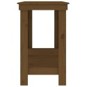 Stół roboczy, miodowy brąz, 180x50x80 cm, drewno sosnowe