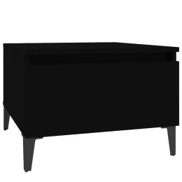 Stolik boczny, czarny, 50x46x35 cm, materiał drewnopochodny