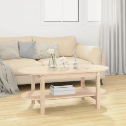 Stolik kawowy, 110x55x45 cm, lite drewno sosnowe